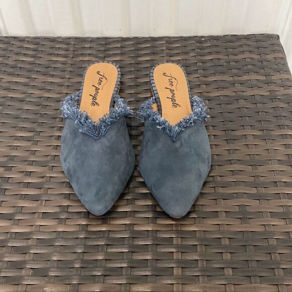 Free people pointy slip on shoes women size 38 - Picture 1 of 6